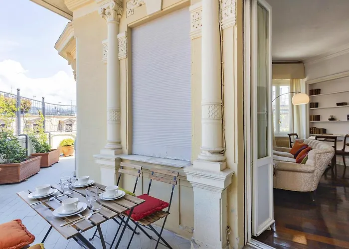 The Liberty Rooftop Terrace By Wonderful Italy דירה ג'נובה